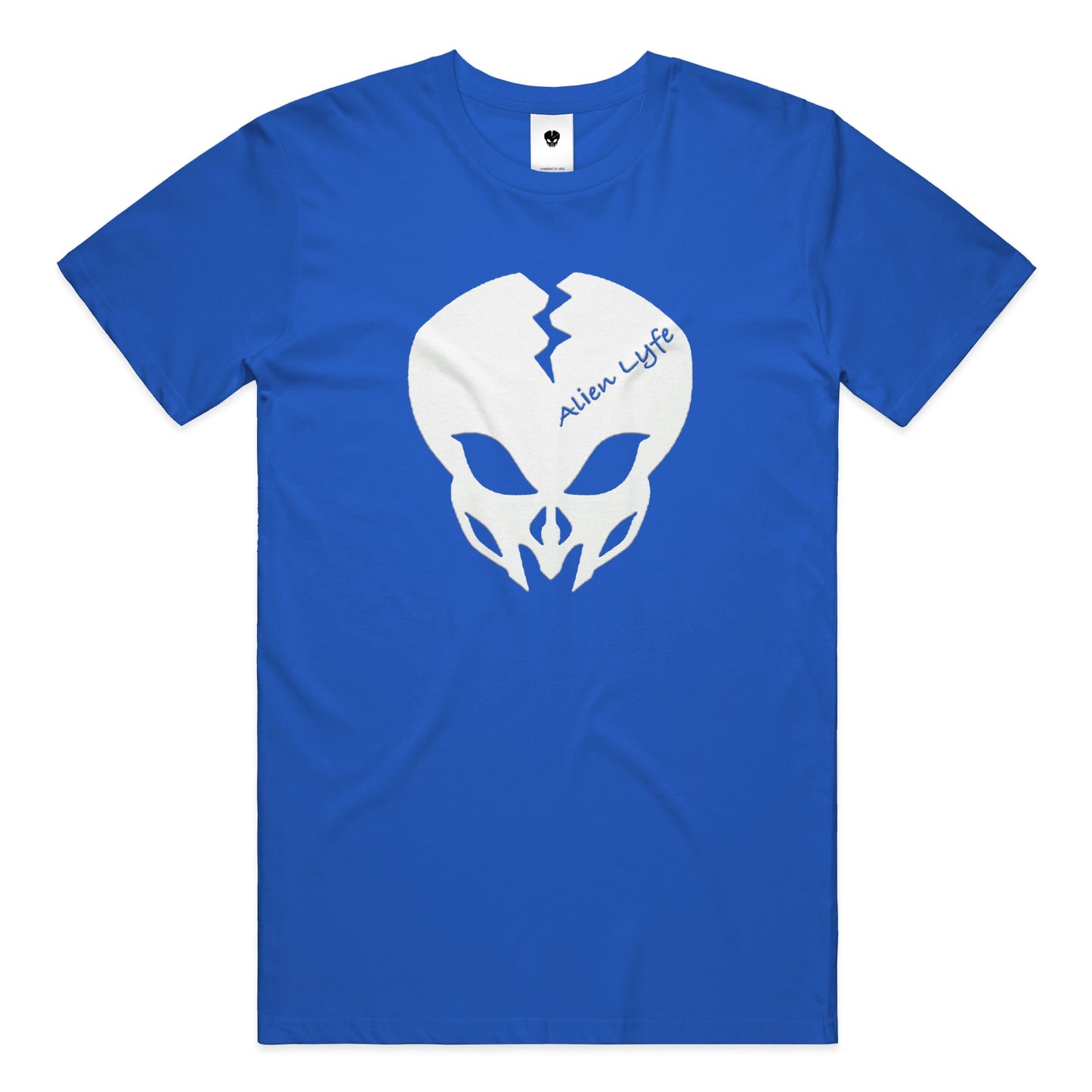 Alien Lyfe (White Logo) Clasic Style Gildan Cotton T Shirt