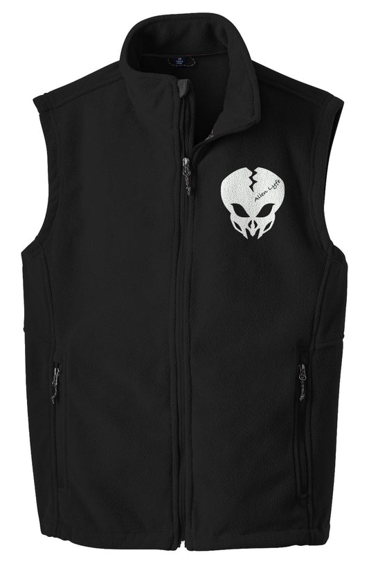 Alien Lyfe (White Logo) Fleece Vest