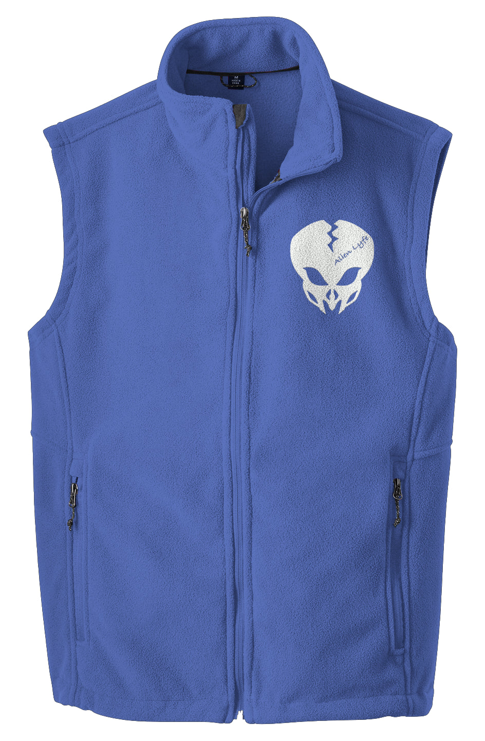Alien Lyfe (White Logo) Fleece Vest